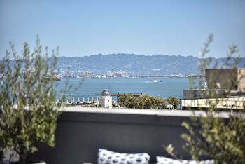 Rooftop deck